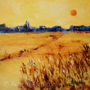 Ville champêtre, 20 x 20